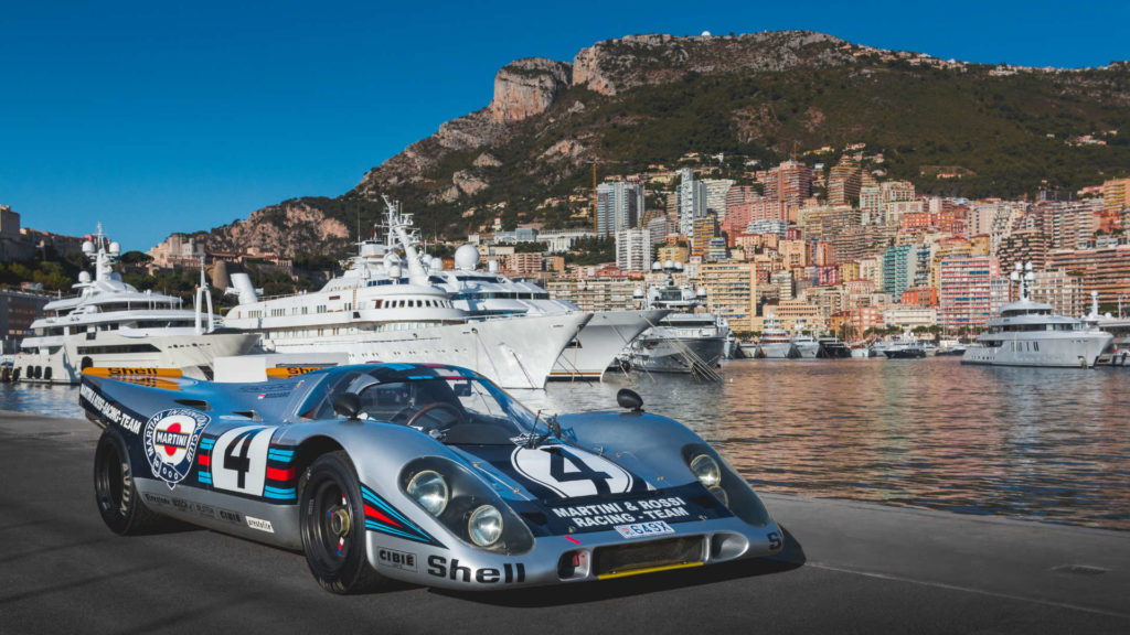 Porsche 917 in Monacos Straßen