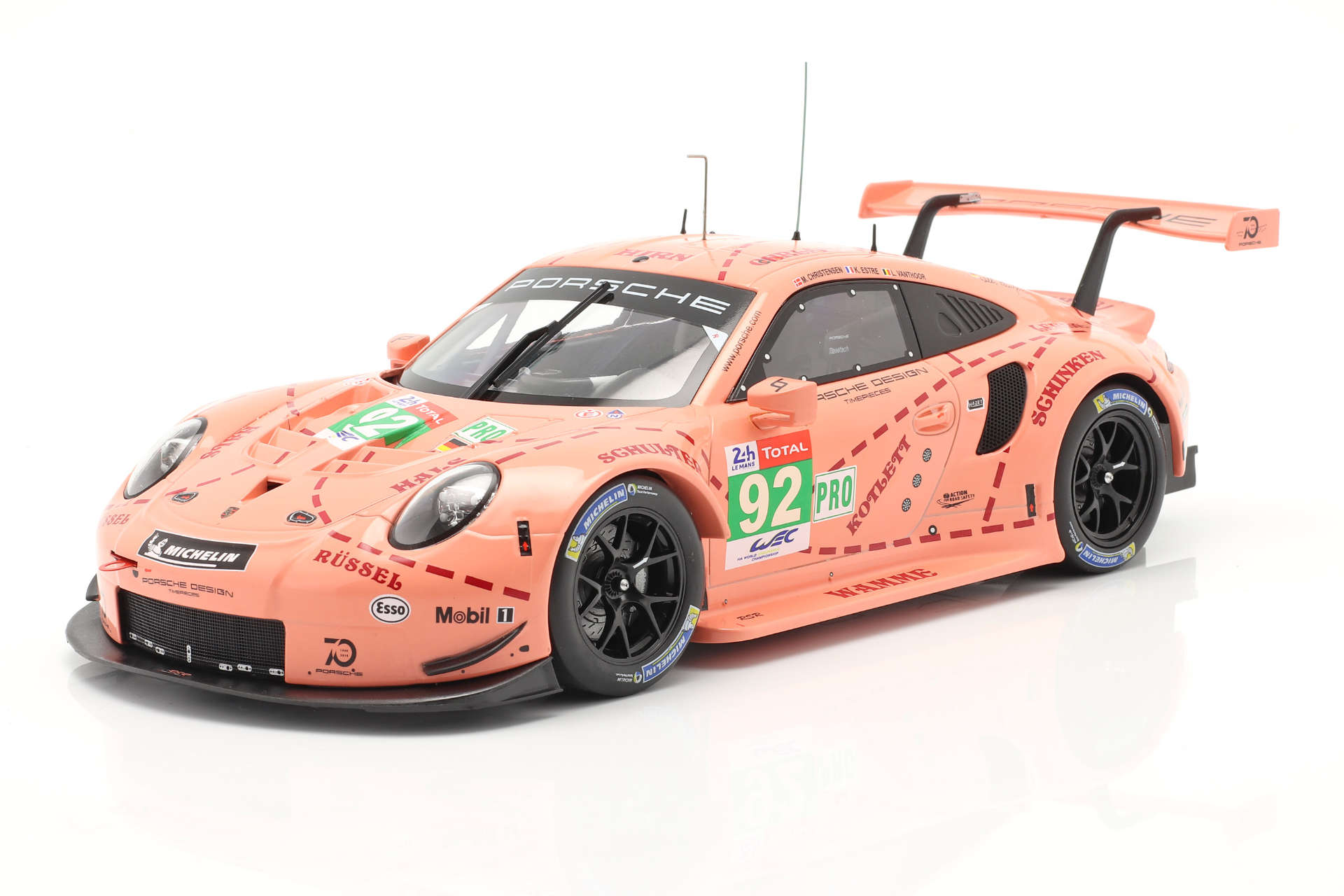 Modellauto Porsche 911 RSR Pink Pig