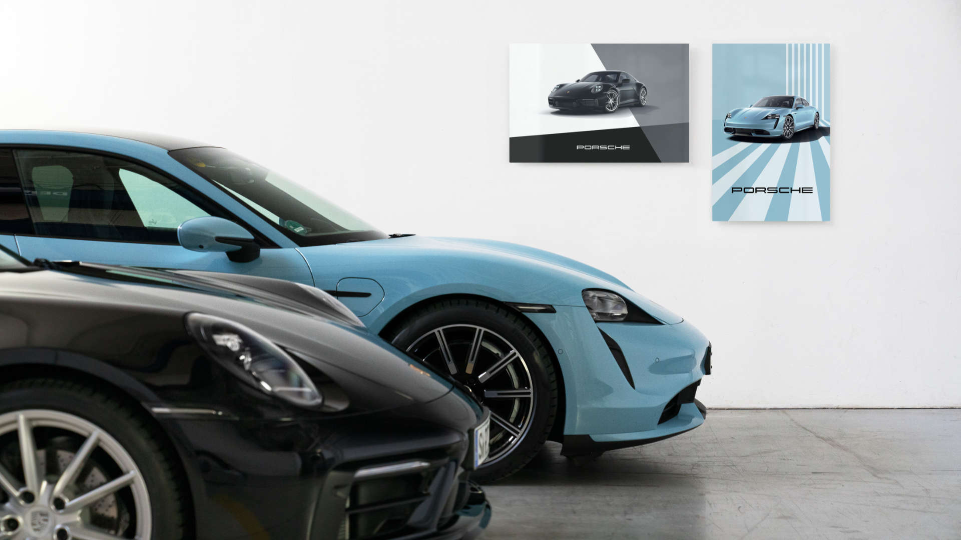 Porsche Digital individueller Kunstdruck