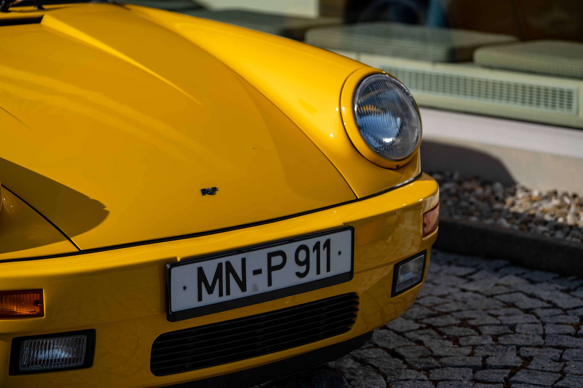 Porsche Ruf 911 gelb