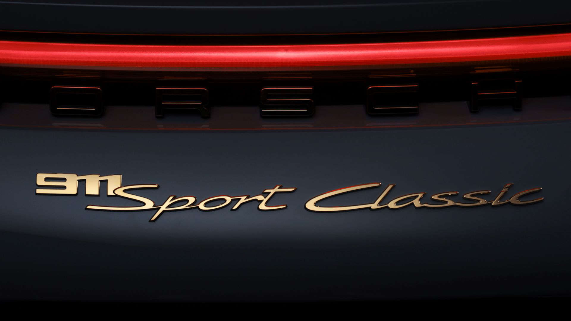 Schriftzug 911 Porsche Sport Classic